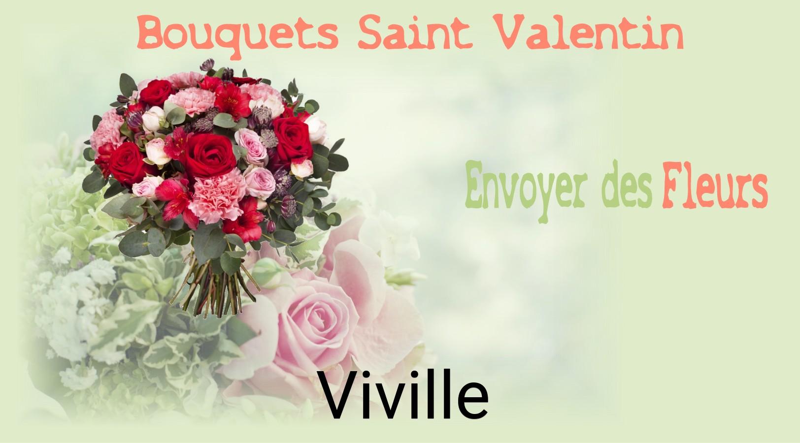 Roses de Saint-Valentin livrées à Viville